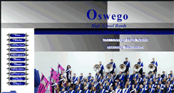 Desktop Screenshot of oswegobands.org